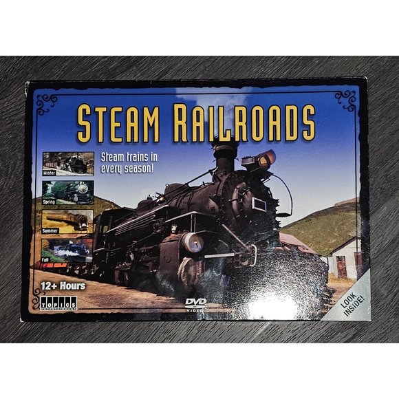Steam Railroads DVD Set -- 12‎ Hours - Picture 2 of 4
